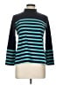 Talbots Teal Pullover Sweater Size Lg Petite - photo 1