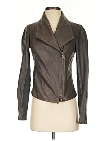 Vince. Leather Jacket (view 1)