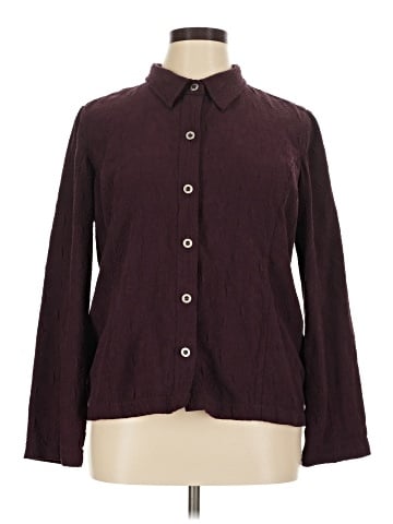 Christopher & Banks Long Sleeve Polo (view 1)