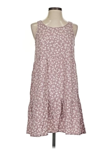 Pink Rose Casual Dress (view 1)