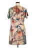 One World Print Tan Casual Dress Size 1X - photo 2