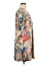 One World Print Tan Casual Dress Size 1X - photo 4