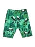 Tea 100% Cotton Print Green Board Shorts Size 6 - photo 1