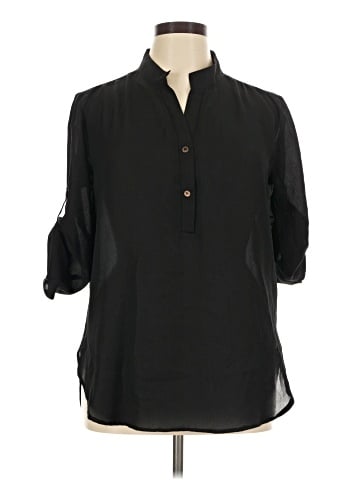 Love Nation 3/4 Sleeve Blouse (view 1)