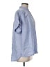 J.Crew Blue Short Sleeve Button-Down Shirt Size M - photo 4