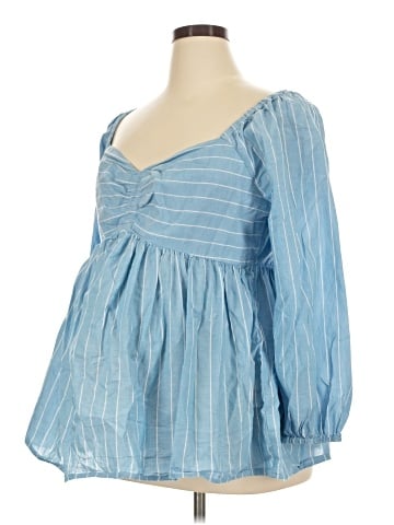 Old Navy - Maternity 3/4 Sleeve Blouse (view 1)