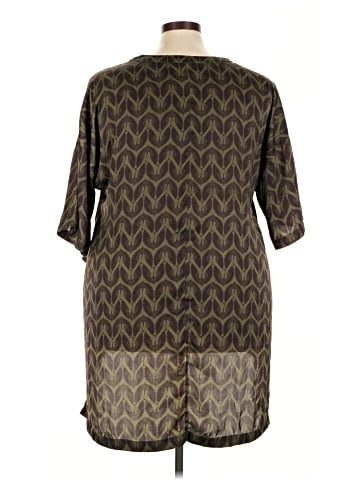 Melissa McCarthy Seven7 Short Sleeve Blouse (view 2)