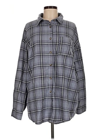 Aeropostale Long Sleeve Button-Down Shirt (view 1)