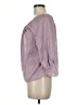 Talbots 100% Polyester Purple 3/4 Sleeve Blouse Size 6 Petite - photo 5