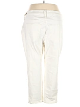 Madewell The Plus High-Rise Slim Boyjean in Tile White (view 2)