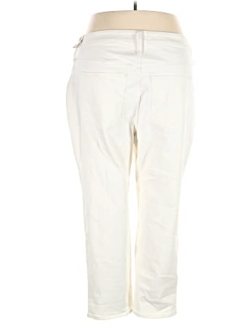 Madewell The Plus High-Rise Slim Boyjean in Tile White (view 2)
