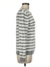 Gap Outlet Stripes Silver Pullover Sweater Size M - photo 4