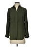 J.Crew 100% Polyester Green Long Sleeve Polo Size 00 (petite) - photo 1