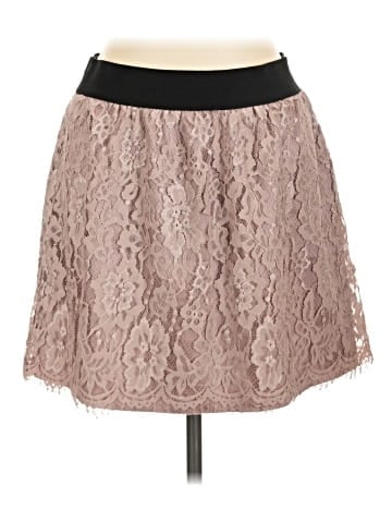 Ultra Pink Casual Skirt (view 1)