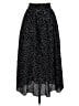 Assorted Brands 100% Polyester Polka Dots Black Casual Skirt Size M - photo 1