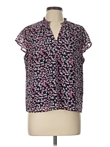 J.Crew Factory Store Short Sleeve Blouse (view 1)