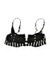 Roxy Stripes Black Swimsuit Top Size L - photo 2
