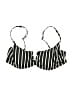Roxy Stripes Black Swimsuit Top Size L - photo 1