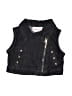 Little Lass Black Denim Vest Size 3-6 mo - photo 1