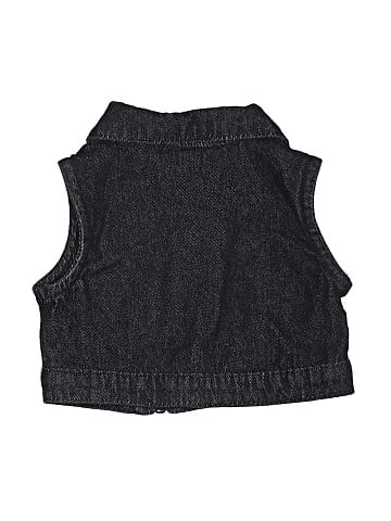Little Lass Denim Vest (view 2)