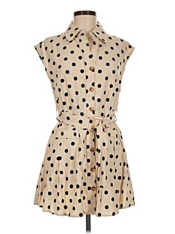 Olivaceous Casual Dress (view 1)
