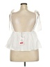 Zara White Sleeveless Blouse Size XXL - photo 2