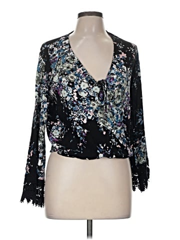 Love Stitch 3/4 Sleeve Blouse (view 1)