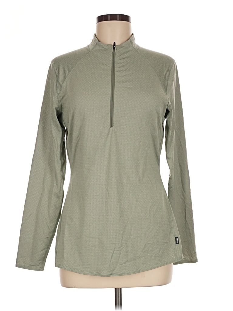 Pre-owned Rei Co Op Long Sleeve T-shirt In Green