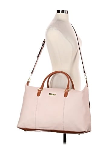 Joy & Iman Leather Weekender (view 2)