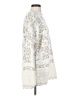 Holiday Time Paisley Ivory Pullover Sweater Size 5 - photo 4