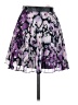 BCBGeneration 100% Recycled Polyester Floral Purple Casual Skirt Size 0 - photo 2