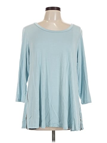 Comfy U.S.A. 3/4 Sleeve Top (view 1)