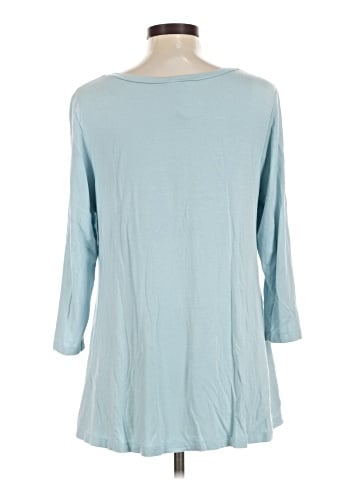 Comfy U.S.A. 3/4 Sleeve Top (view 2)