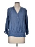Zara Basic Blue 3/4 Sleeve Blouse Size M - photo 1