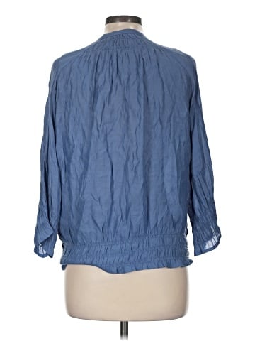 Zara Basic 3/4 Sleeve Blouse (view 2)