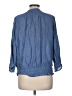 Zara Basic Blue 3/4 Sleeve Blouse Size M - photo 2