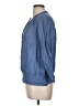 Zara Basic Blue 3/4 Sleeve Blouse Size M - photo 5
