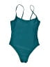 Unbranded Solid Teal One Piece Swimsuit Size 4X - photo 1
