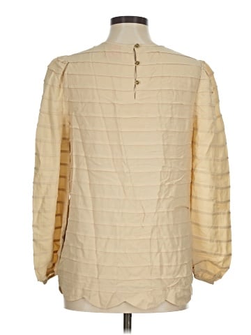 Tory Burch Long Sleeve Silk Top (view 2)