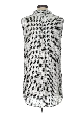 Velvet Heart Sleeveless Button-Down Shirt (view 2)