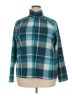 Eddie Bauer 100% Polyester Plaid Teal Pullover Sweater Size XXL (2XL) - photo 1