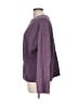 dip 100% Polyester Solid Purple Pullover Sweater Size L - photo 5