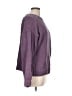 dip 100% Polyester Solid Purple Pullover Sweater Size L - photo 4