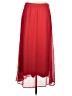 Outback Red 100% Polyester Solid Red Formal Skirt Size M - photo 2