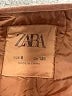 Zara 100% Polyamide Solid Brown Jacket Size 8 - photo 3