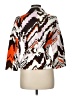Walter Print Red Orange Jacket Size 8 - photo 2