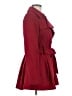 Via Spiga Red Wool Coat Size 6 - photo 4