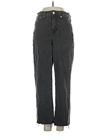 Madewell The Curvy Petite Perfect Vintage Straight Jean in Lunar Wash (view 1)
