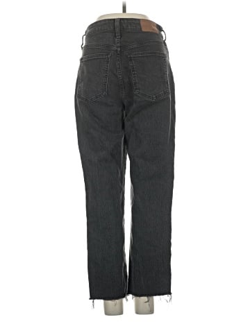 Madewell The Curvy Petite Perfect Vintage Straight Jean in Lunar Wash (view 2)