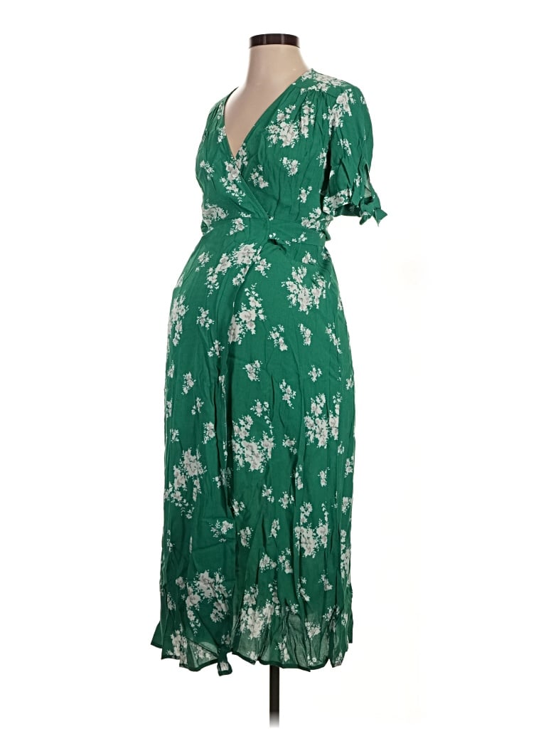 Pre-owned Seraphine Casual Dress In Green